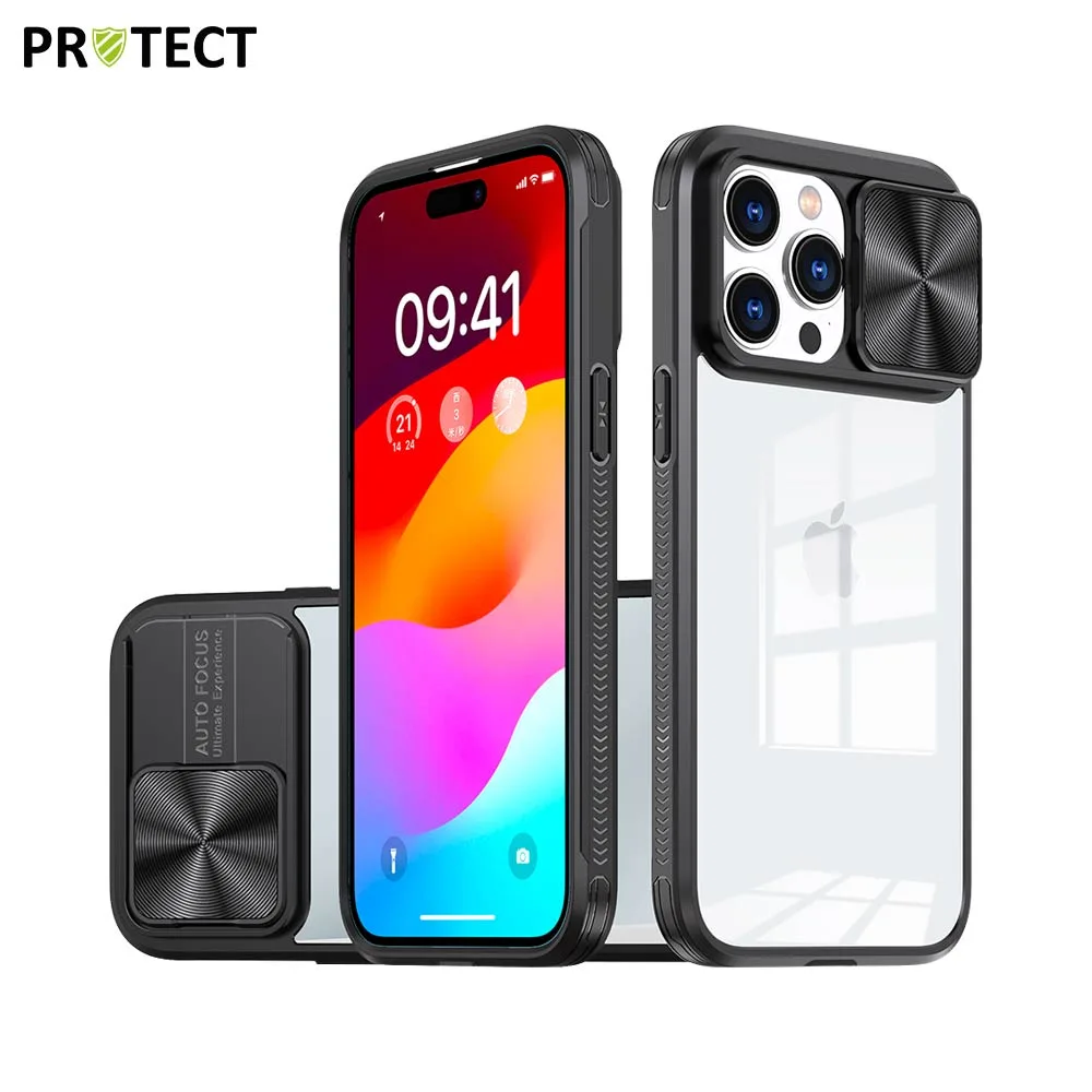 Coque de Protection IE027 PROTECT pour Apple iPhone 15 Pro Noir