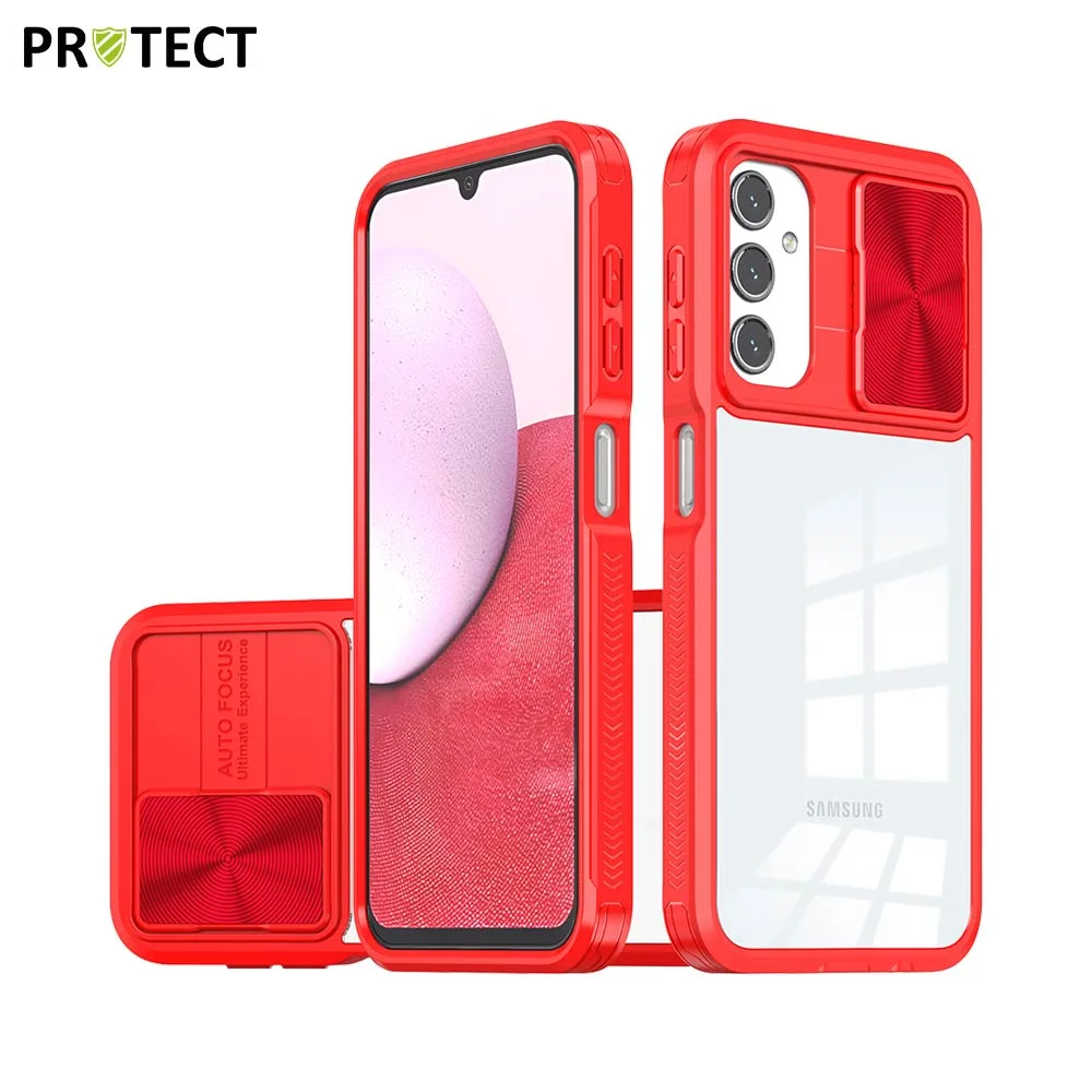 Coque de Protection IE027 PROTECT pour Samsung Galaxy A14 5G A146P & A14 4G A145 Rouge