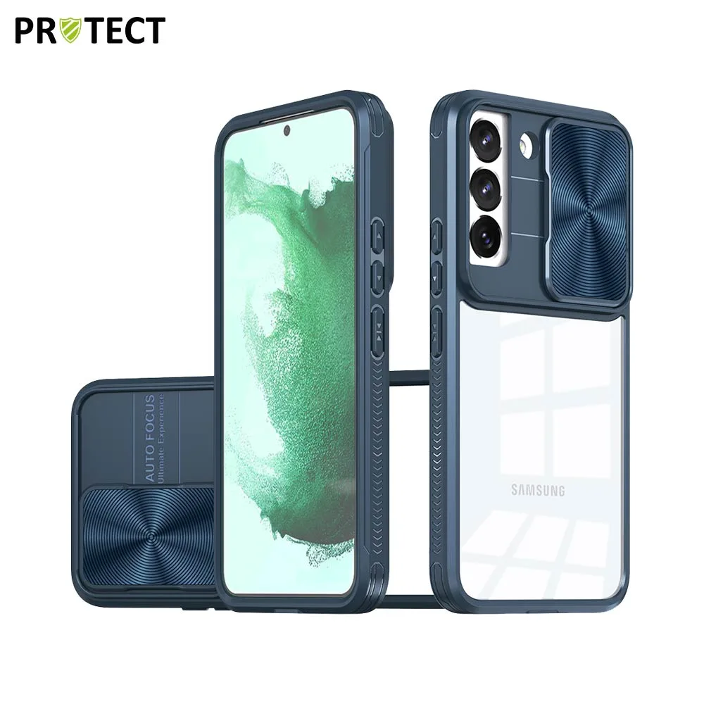 Coque de Protection IE027 PROTECT pour Samsung Galaxy S21 FE G990 Bleu Marine