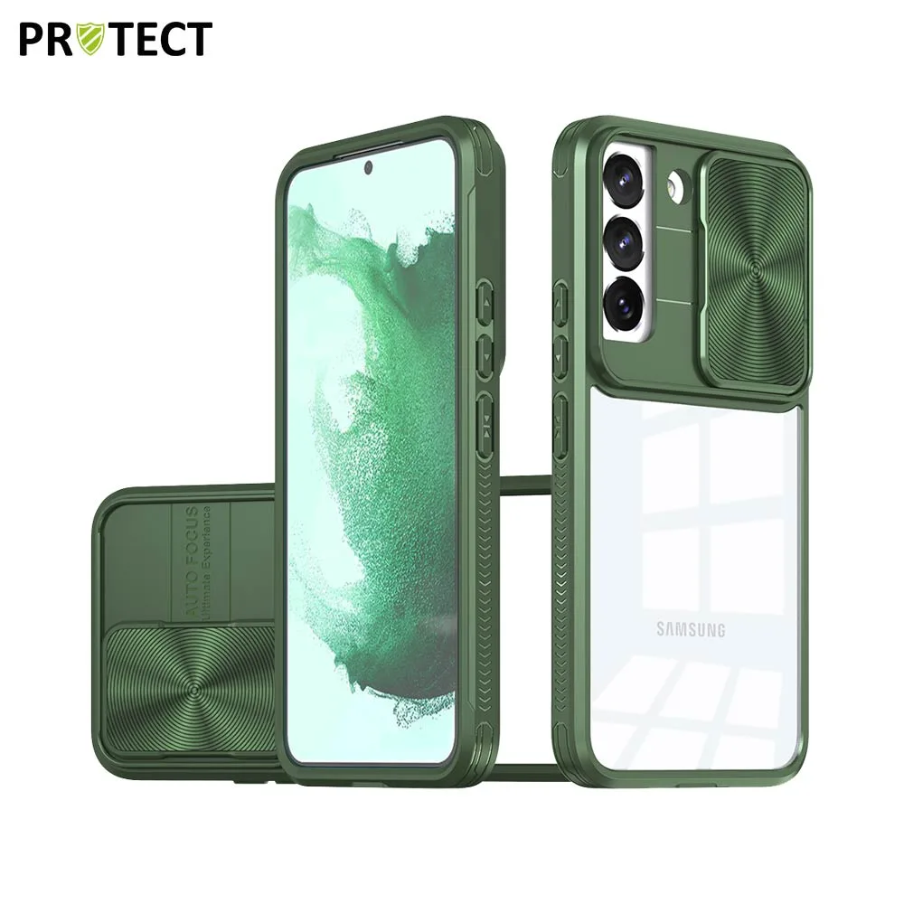 Coque IE027 PROTECT Samsung Galaxy S22 Vert Foncé