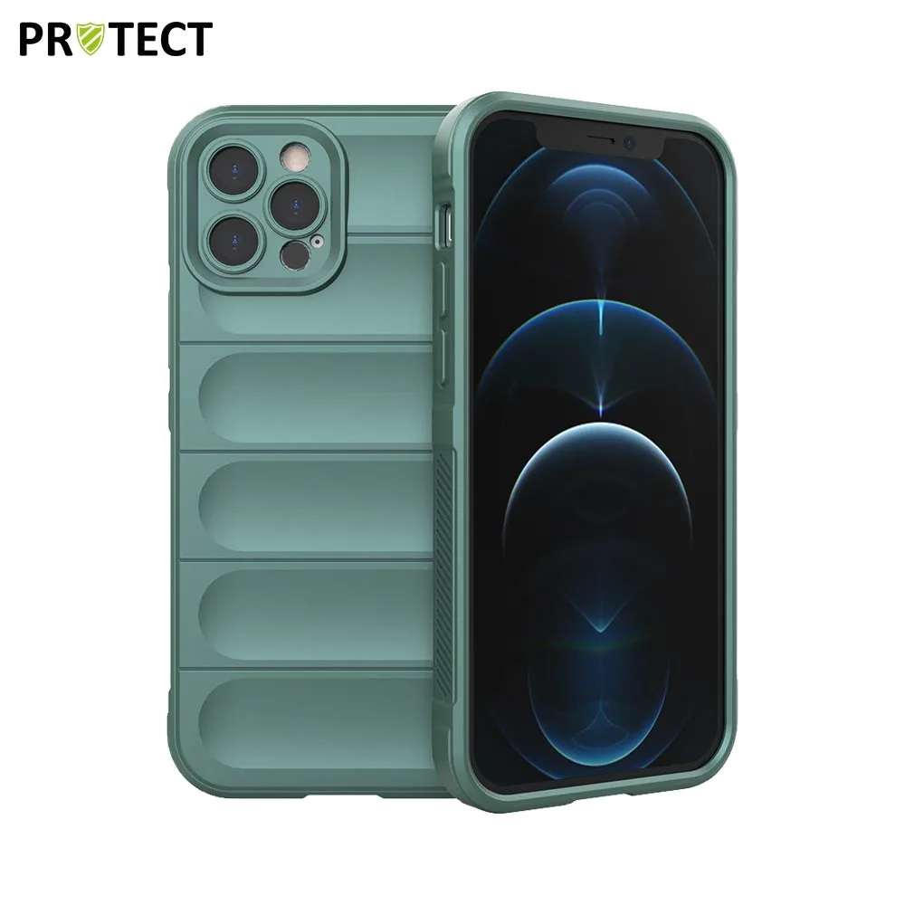 Coque de Protection IX008 PROTECT pour Apple iPhone 12 Pro Vert Foncé
