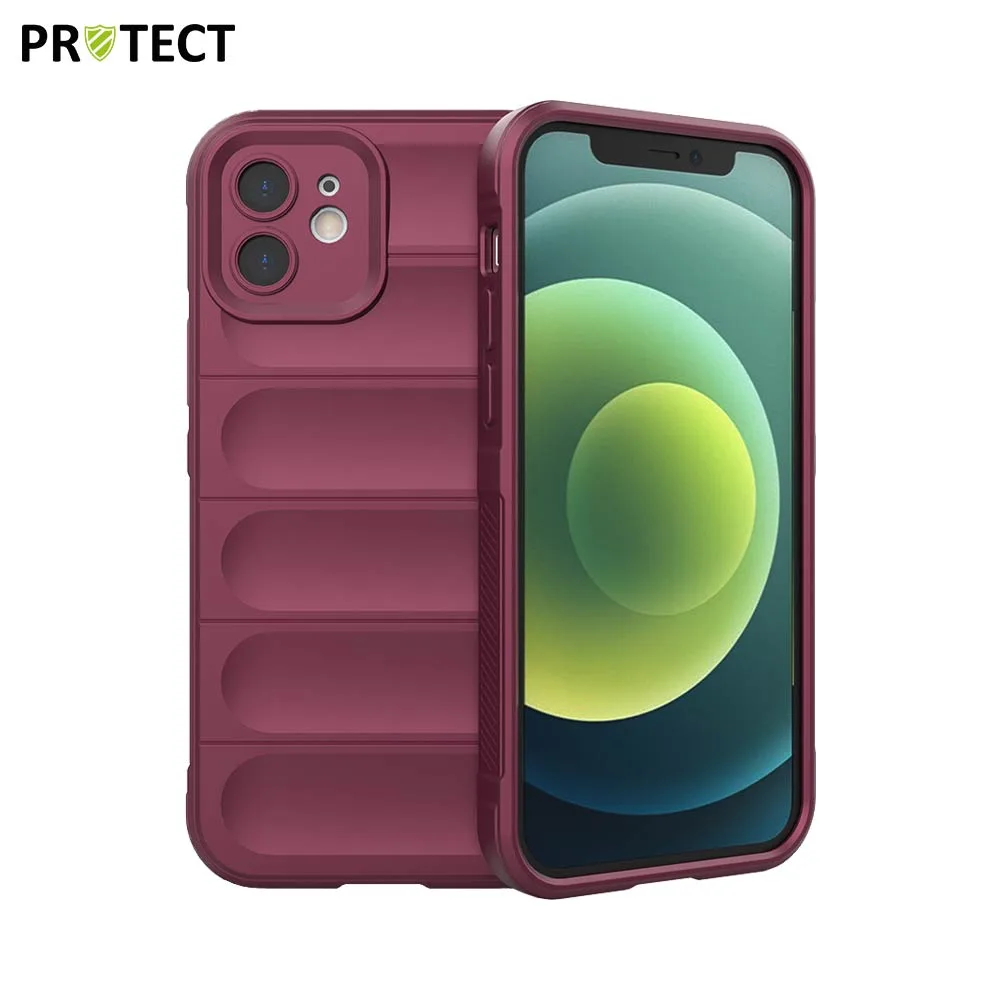 Coque de Protection IX008 PROTECT pour Apple iPhone 12 Prune