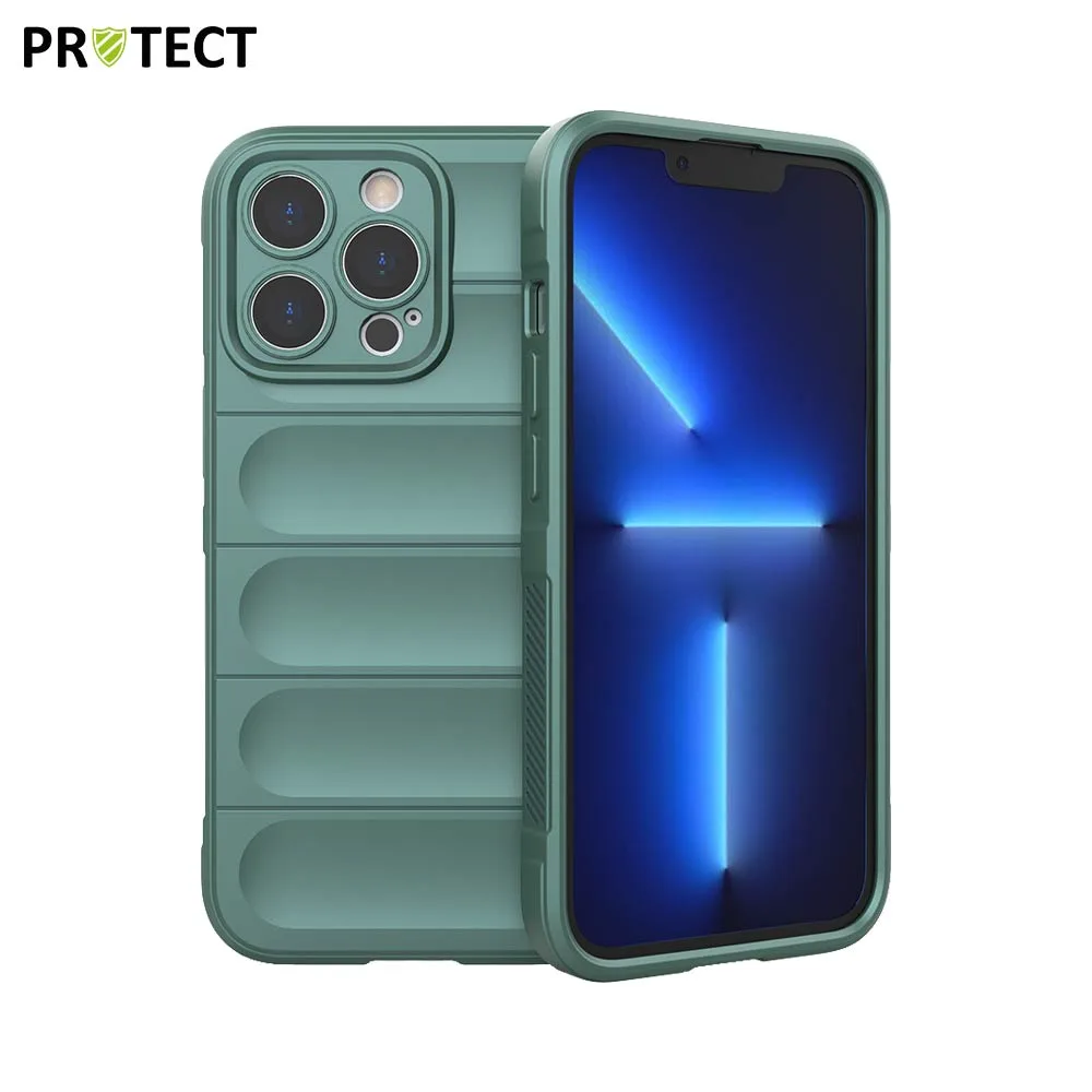 Coque de Protection IX008 PROTECT pour Apple iPhone 13 Pro Vert Foncé