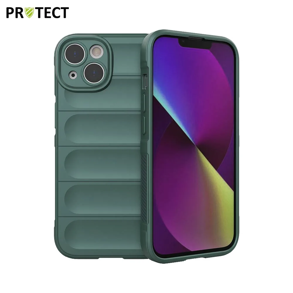 Coque de Protection IX008 PROTECT pour Apple iPhone 14 Vert Foncé