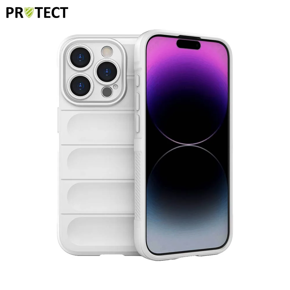 Coque de Protection IX008 PROTECT pour Apple iPhone 15 Pro Blanc