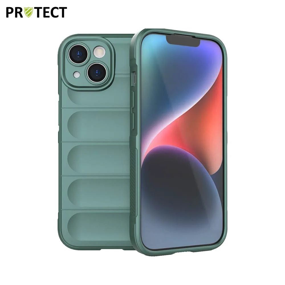 Coque de Protection IX008 PROTECT pour Apple iPhone 15 Vert Foncé — vue 2