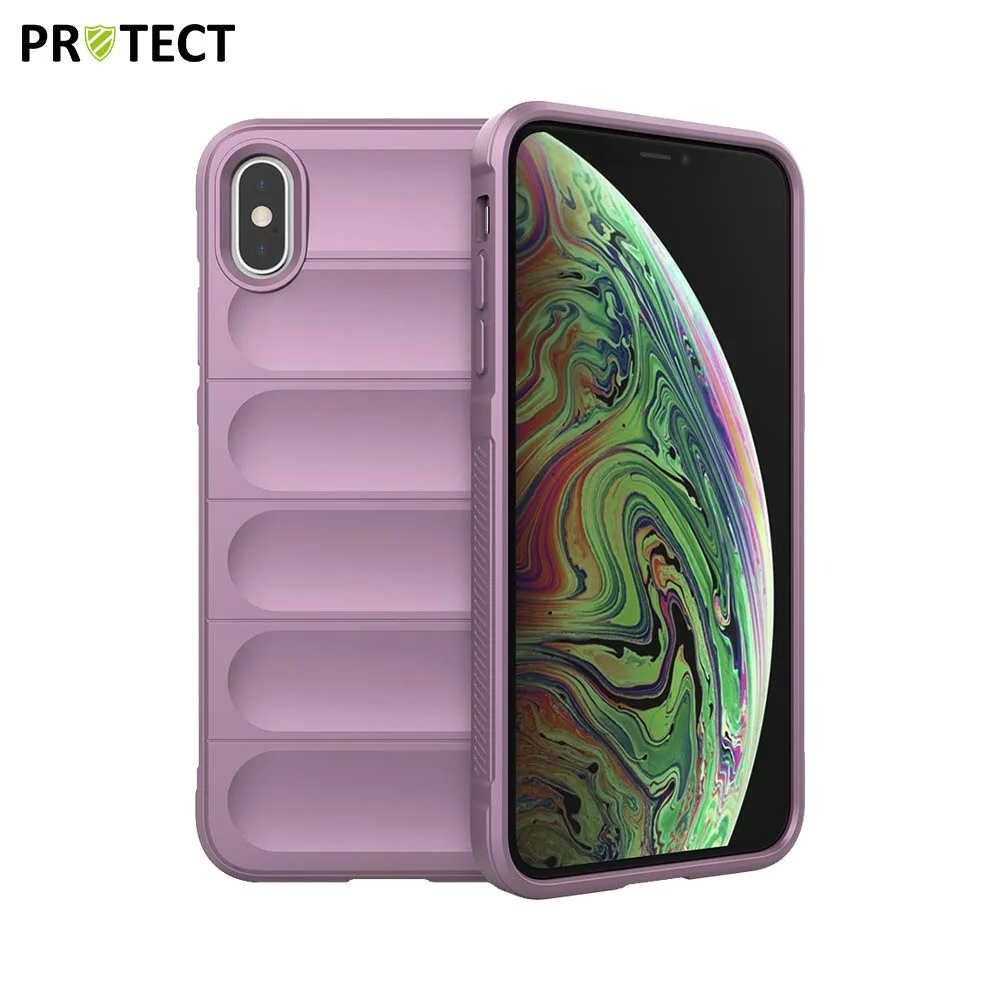 Coque de Protection IX008 PROTECT pour Apple iPhone X & XS Lavander