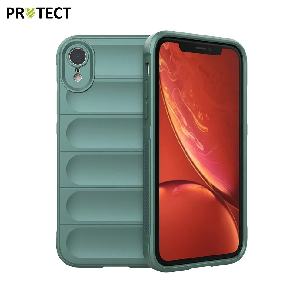 Coque de Protection IX008 PROTECT pour Apple iPhone XR Vert Foncé