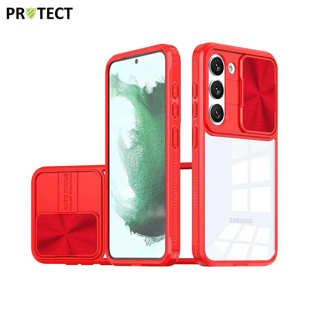 Coque de Protection IE027 PROTECT pour Samsung Galaxy S23 Plus 5G S916 Rouge