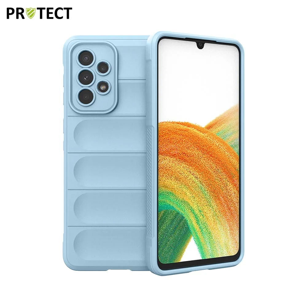 Coque de Protection IX008 PROTECT pour Samsung Galaxy A33 5G A336 Bleu Clair