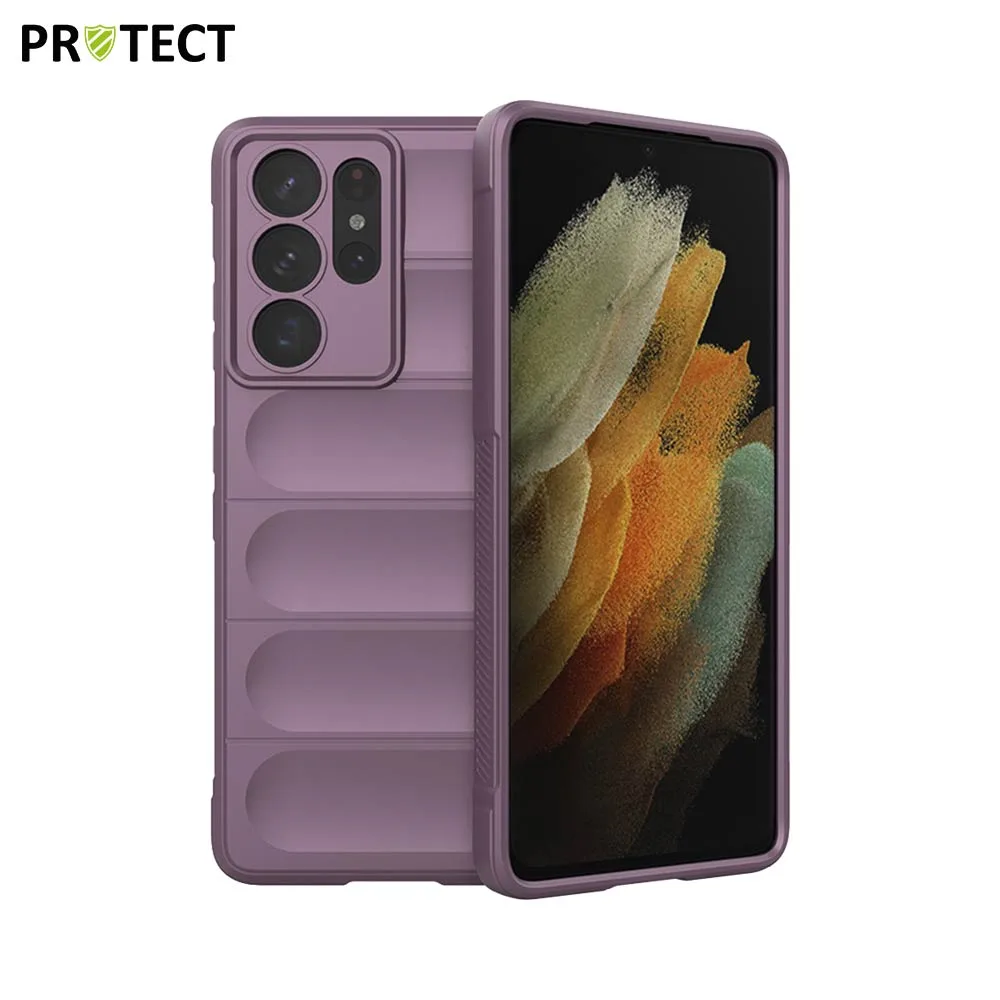 Coque de Protection IX008 PROTECT pour Samsung Galaxy S21 Ultra 5G G998 Lavander