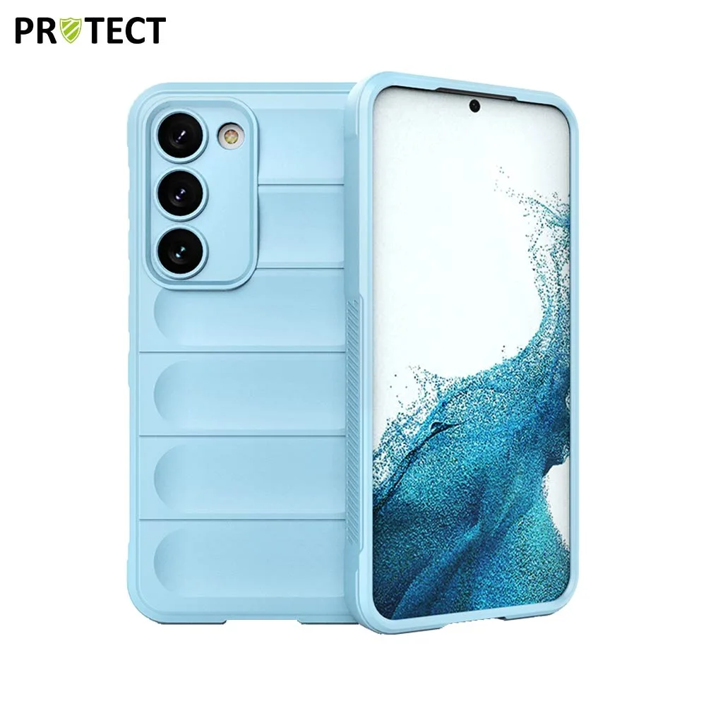 Coque de Protection IX008 PROTECT pour Samsung Galaxy S23 Plus 5G S916 Bleu Clair
