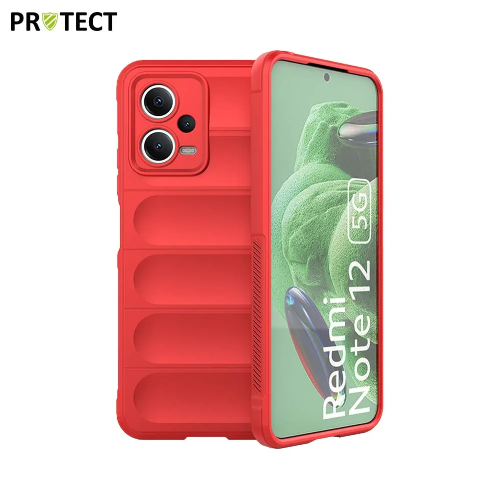Coque de Protection IX008 PROTECT pour Xiaomi Redmi Note 12 5G Rouge