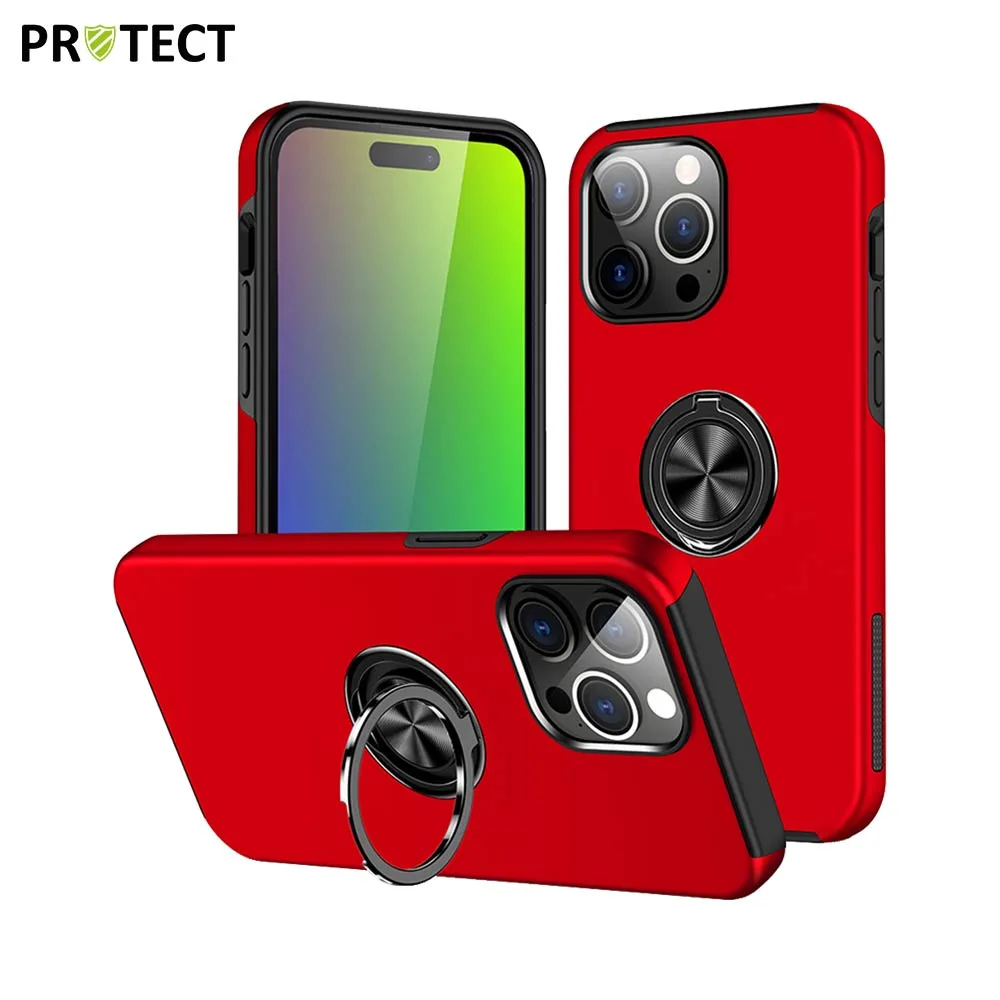 Coque de Protection IE013 PROTECT pour Apple iPhone 15 Pro Rouge