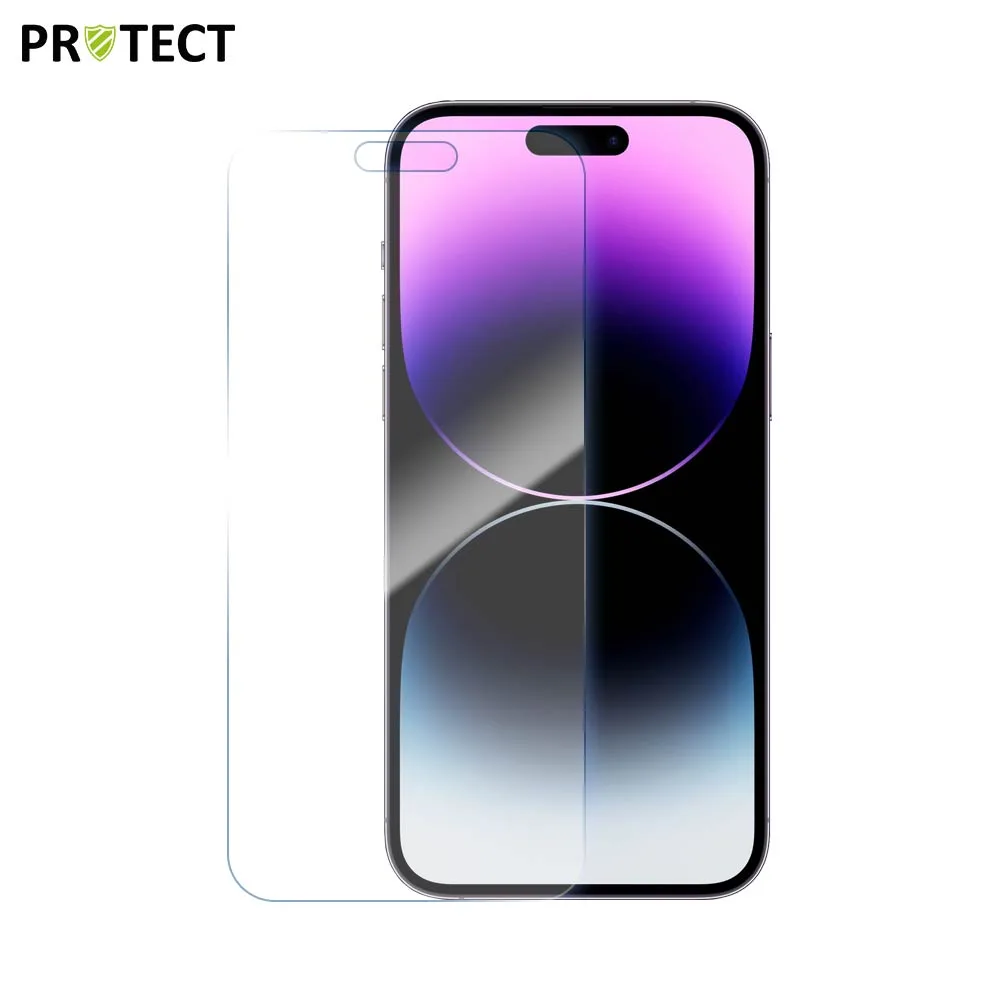 Pack Verre Trempé Classique PROTECT pour Apple iPhone 14 Pro x10 Transparent