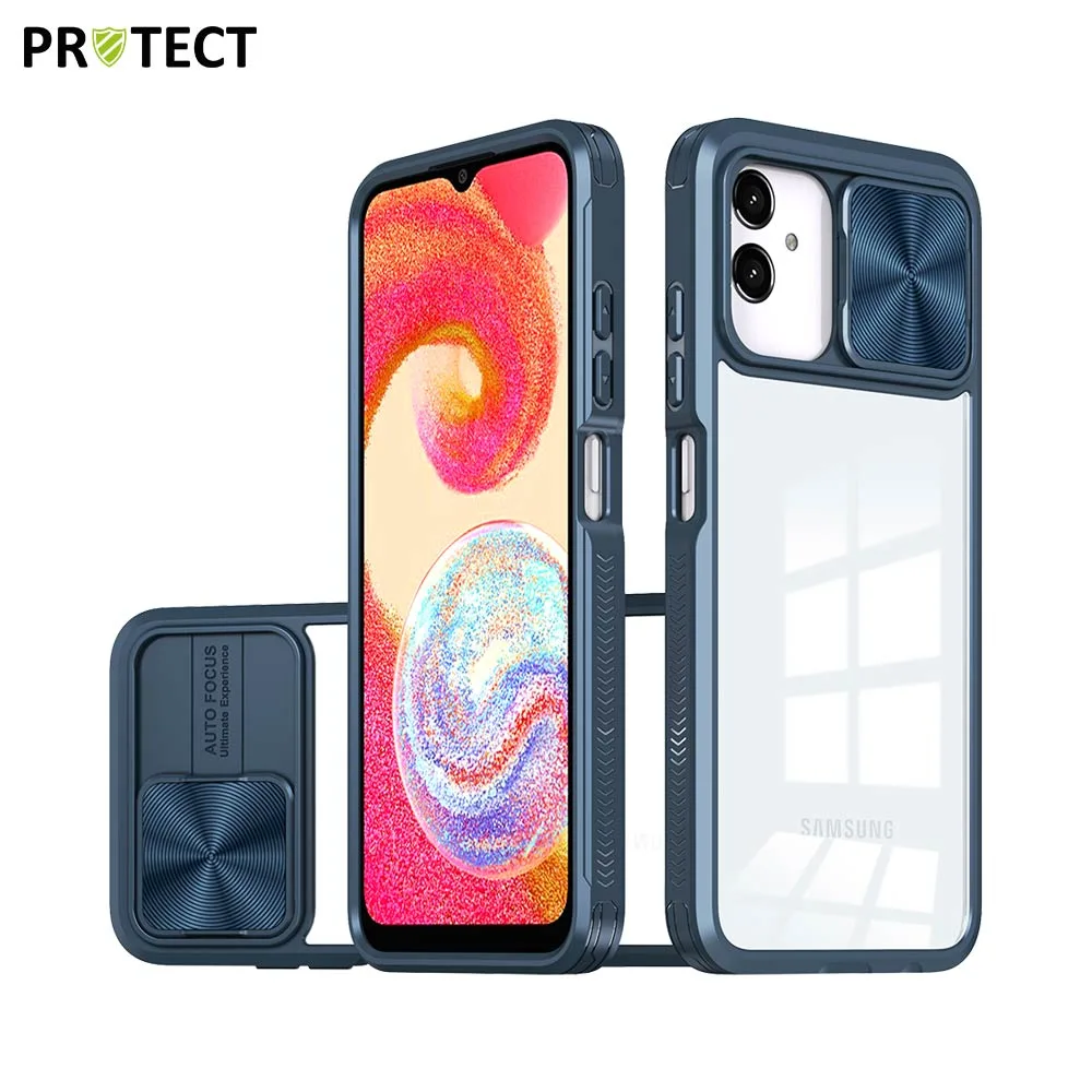 Coque de Protection IE027 PROTECT pour Samsung Galaxy A04e A042 Bleu Marine