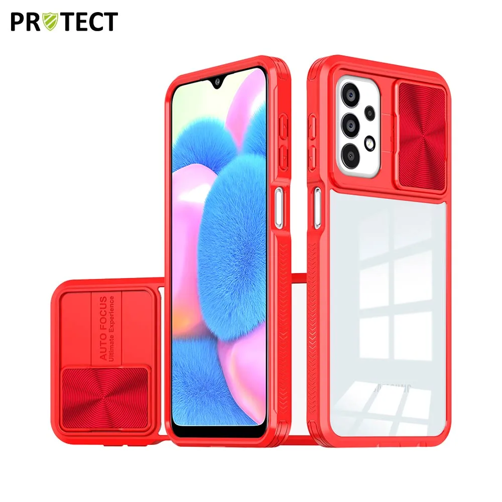 Coque de Protection IE027 PROTECT pour Samsung Galaxy A23 5G A236 & A23 4G A235 Rouge