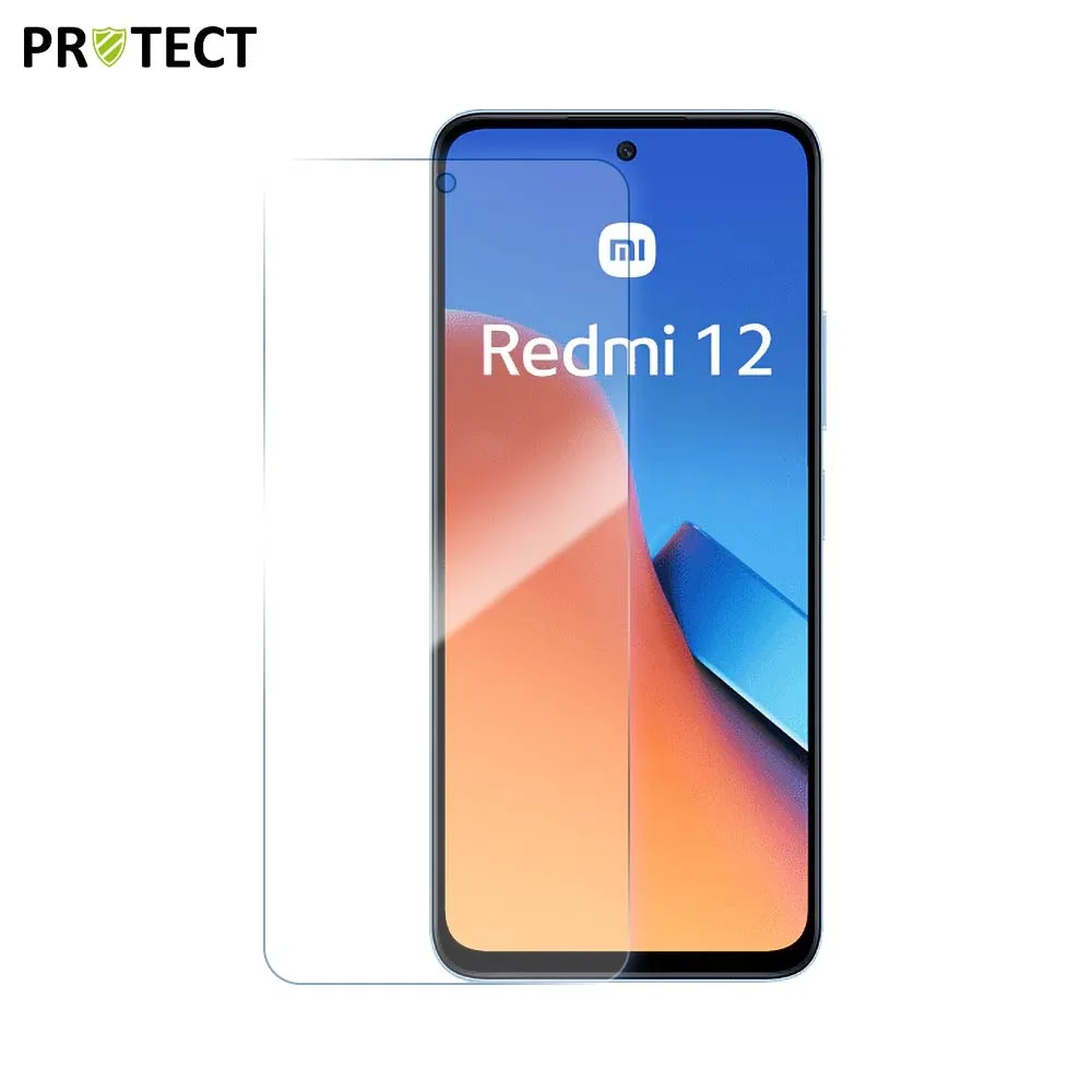 Verre Trempé Classique PROTECT pour Xiaomi Redmi 12 4G, 12 5G & Poco M6 Pro 5G Transparent