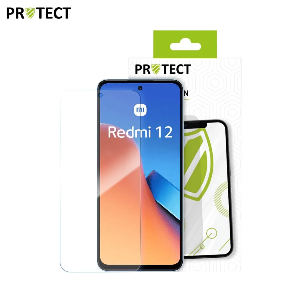 Verre Trempé Classique PROTECT pour Xiaomi Redmi 12 4G, 12 5G & Poco M6 Pro 5G Transparent — vue 2