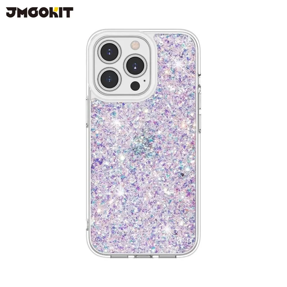 Coque de Protection Twinkle JMGOKIT pour Apple iPhone 13 Pro Argent