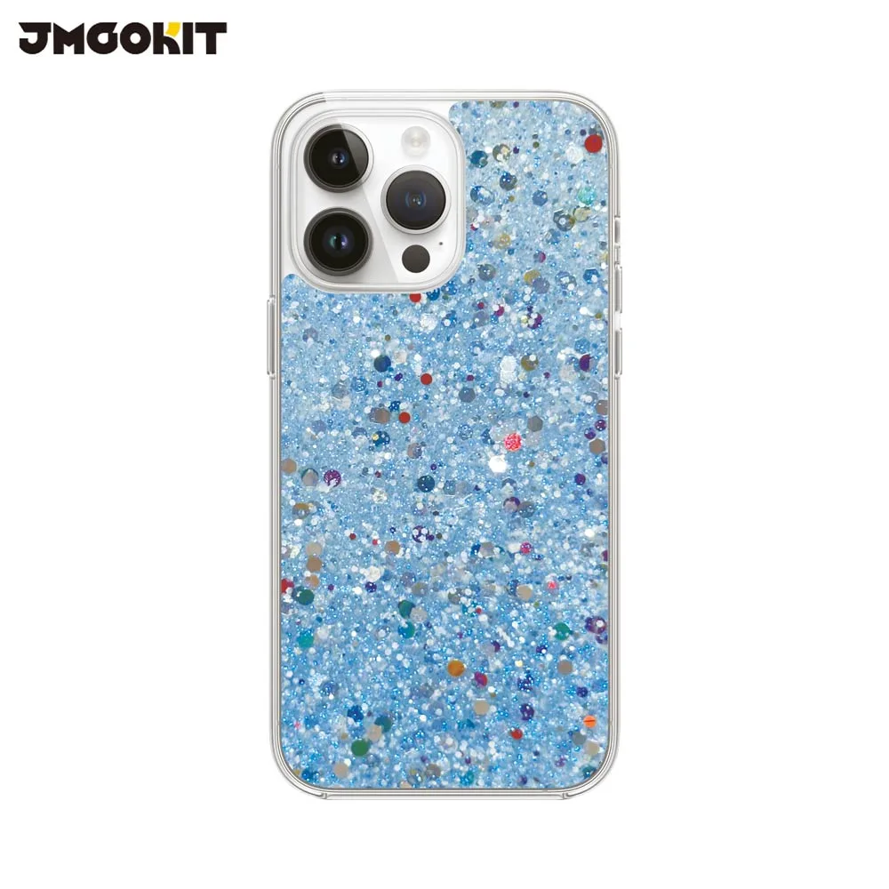 Coque de Protection Twinkle JMGOKIT pour Apple iPhone 14 Pro Bleu