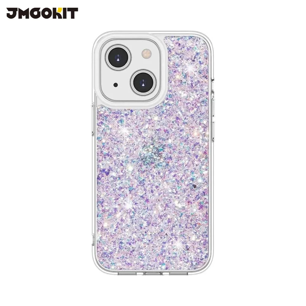 Coque de Protection Twinkle JMGOKIT pour Apple iPhone 14 Plus Argent