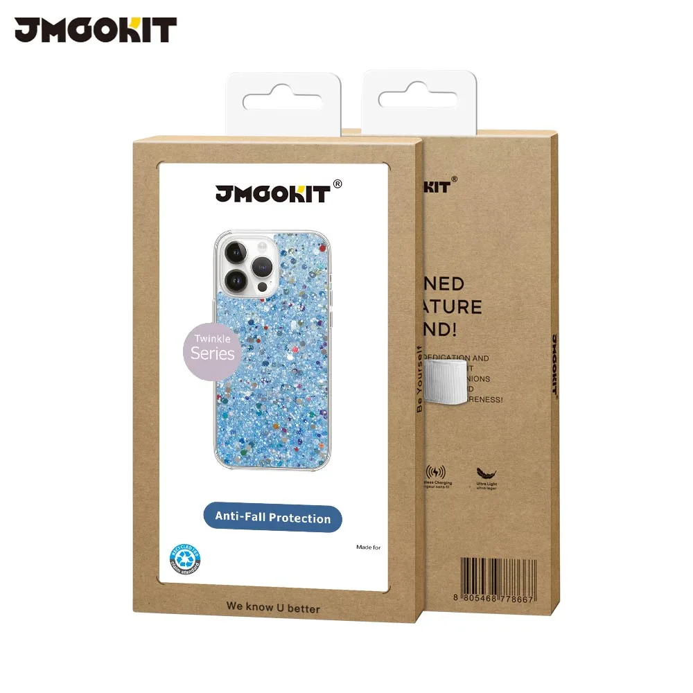 Coque de Protection Twinkle JMGOKIT pour Apple iPhone 13 Pro Bleu — vue 2
