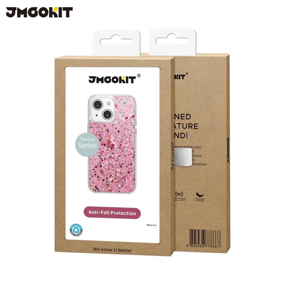 Coque de Protection Twinkle JMGOKIT pour Apple iPhone 13 Rose — vue 2