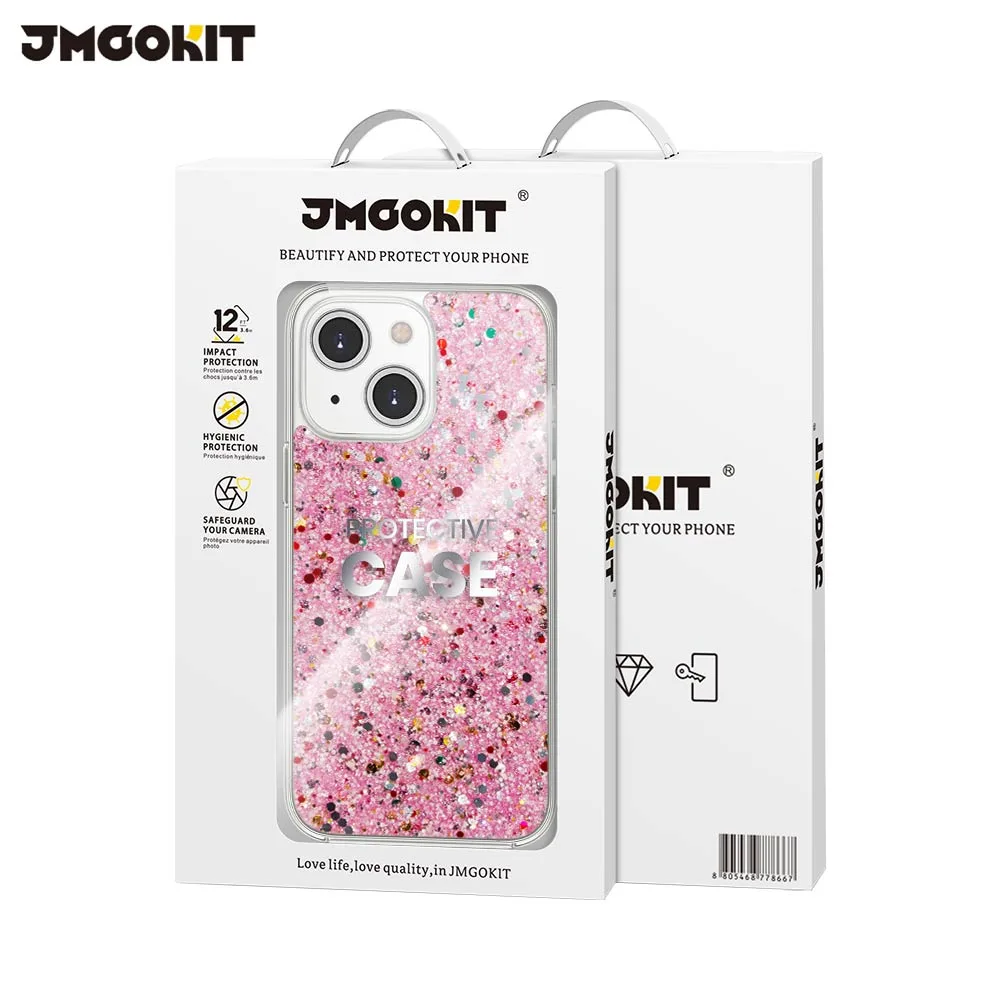 Coque de Protection Twinkle JMGOKIT pour Apple iPhone 15 Rose — vue 2