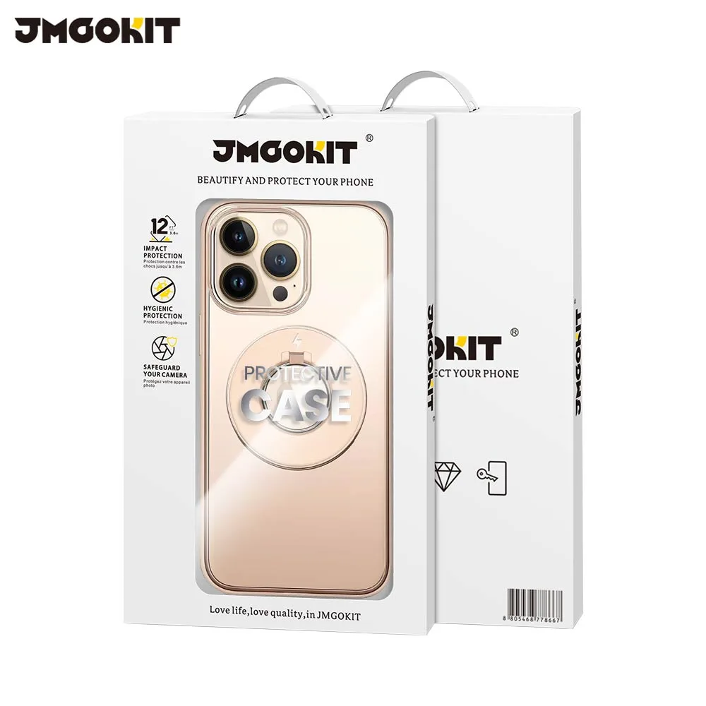 Coque de Protection King JMGOKIT pour Apple iPhone 12 Pro MagSafe Or — vue 2