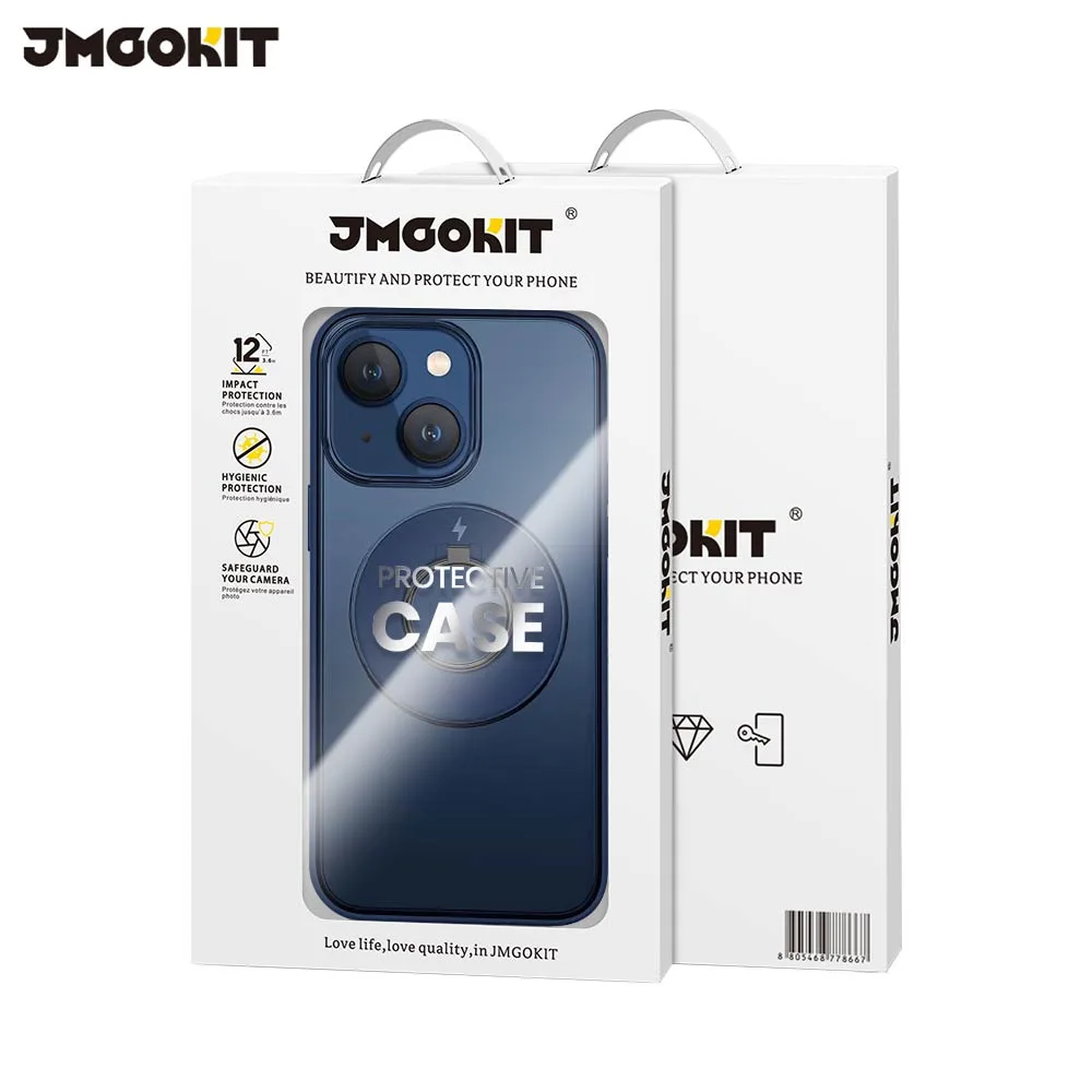Coque de Protection King JMGOKIT pour Apple iPhone 14 Plus MagSafe Bleu Marine — vue 2
