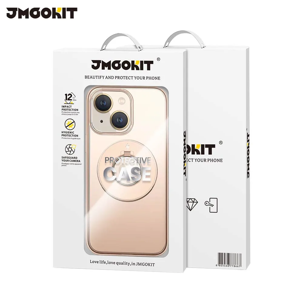 Coque de Protection King JMGOKIT pour Apple iPhone 14 Plus MagSafe Or — vue 2