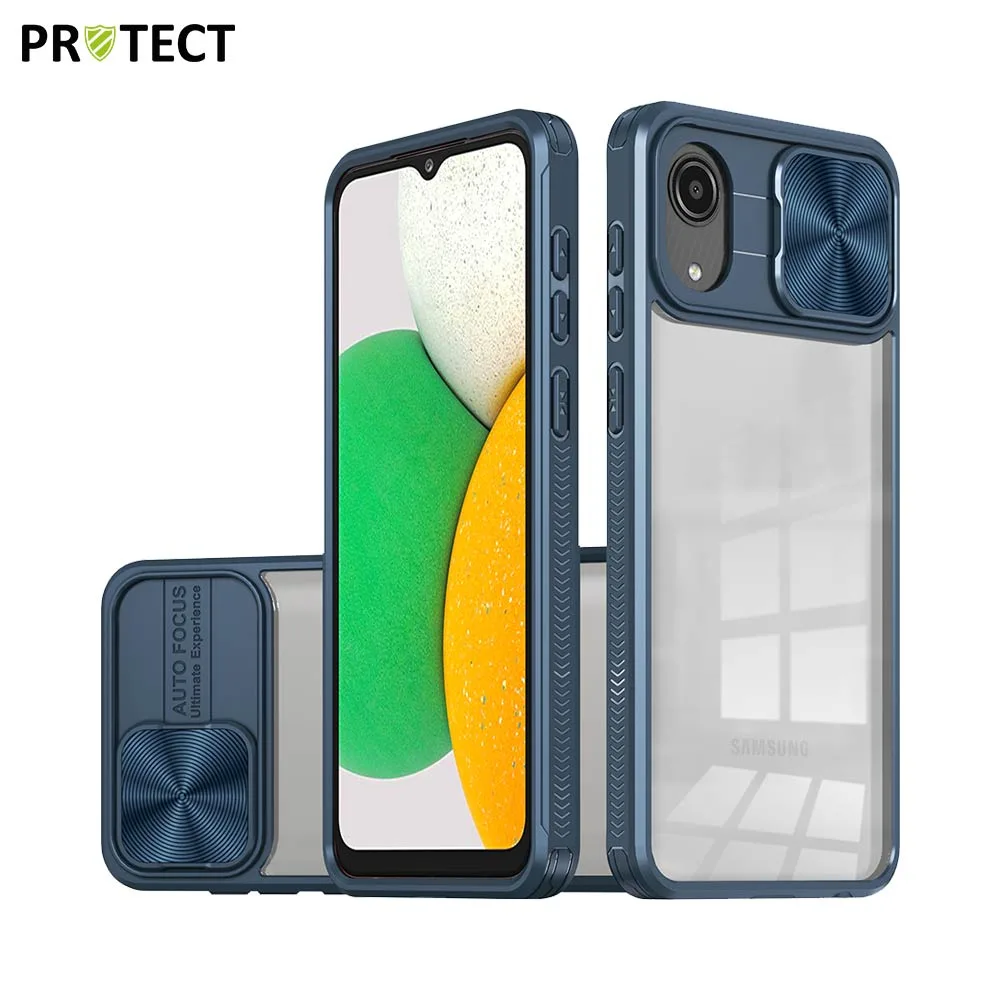 Coque IE027 PROTECT Samsung Galaxy A03 Core Bleu Marine
