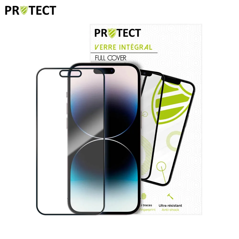 Verre Trempé Intégral PROTECT pour Apple iPhone 14 Pro Noir — vue 2