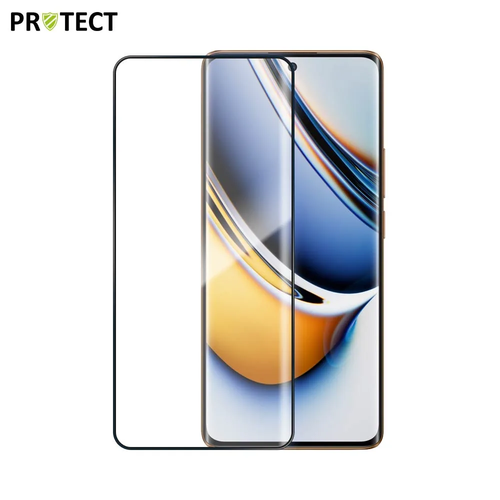 Verre Trempé Intégral PROTECT pour Realme 11 Pro & 11 Pro+ Noir