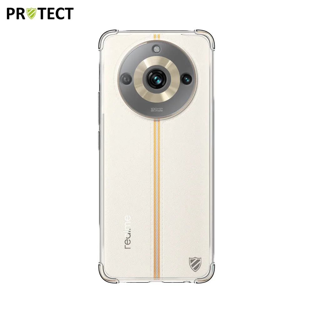 Coque Silicone Renforcée PROTECT pour Realme 11 Pro Transparent — vue 2