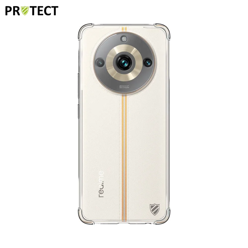 Coque Silicone Renforcée PROTECT pour Realme 11 Pro+ Transparent — vue 2