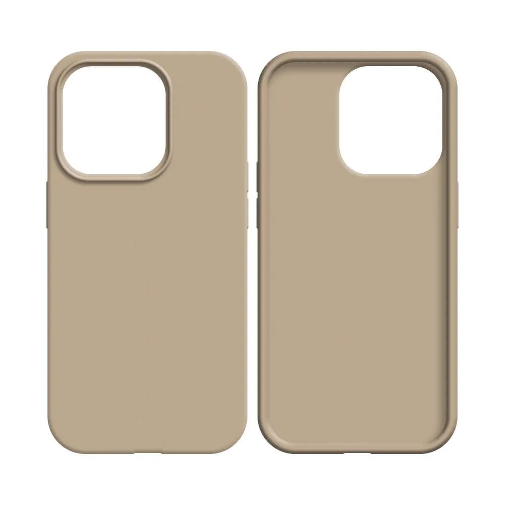 Coque Silicone Compatible pour Apple iPhone 15 (#19) Rose Gold — vue 2