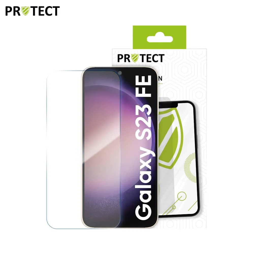 Verre Trempé Classique PROTECT pour Samsung Galaxy S23 FE S711 Transparent — vue 2