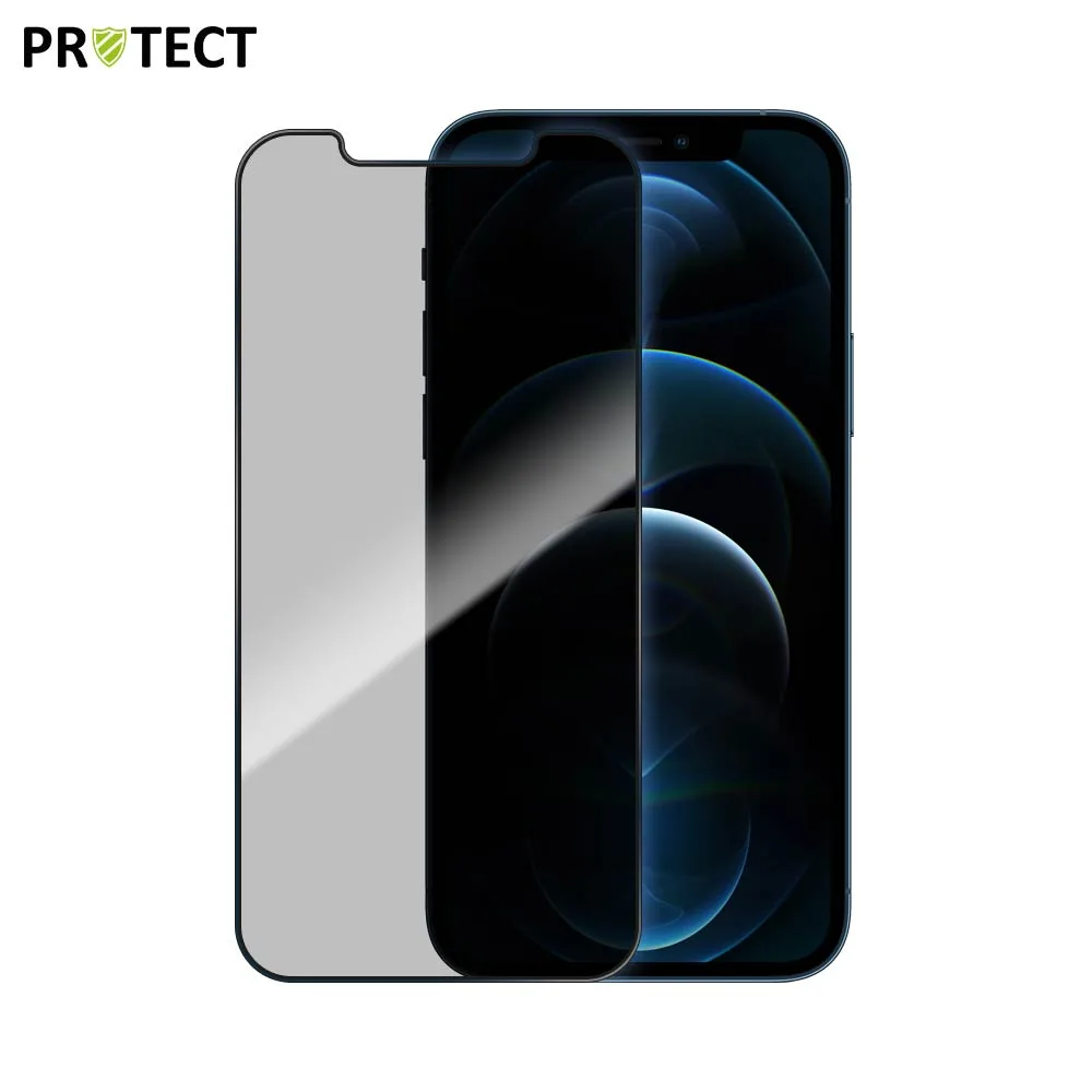 Verre Trempé PRIVACY PROTECT Apple iPhone 12 & 12 Pro Transparent
