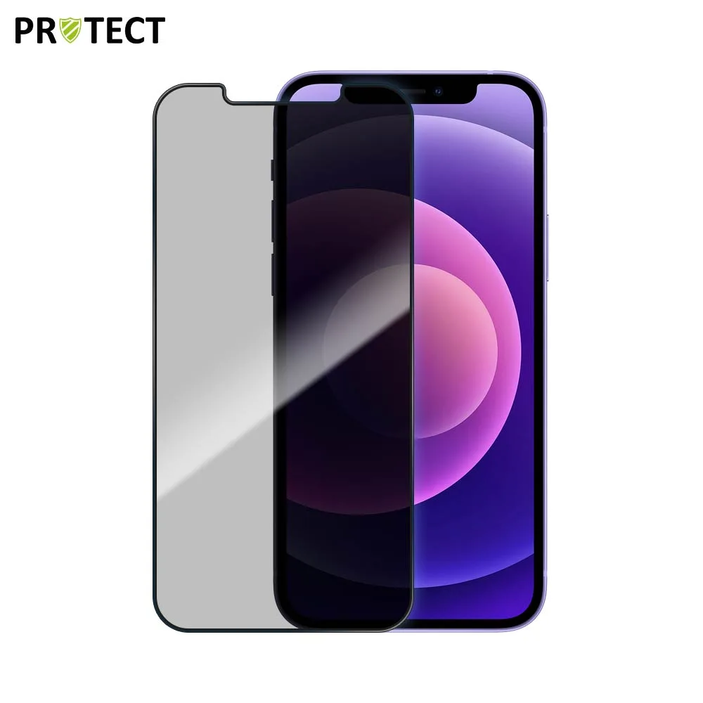 Verre Trempé PRIVACY PROTECT pour Apple iPhone 12 Mini Transparent
