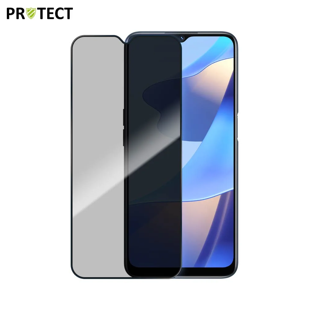 Verre Trempé PRIVACY PROTECT pour OPPO A16 4G & A16s Transparent