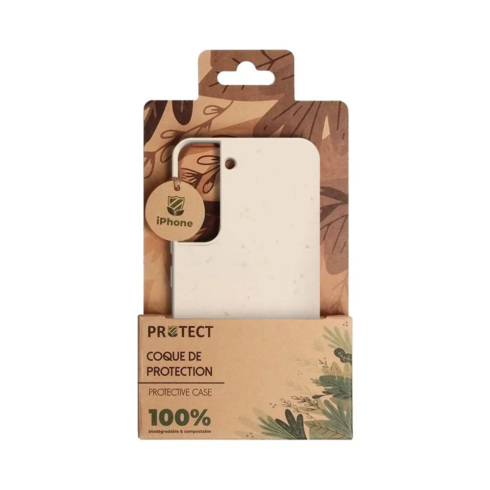 Coque Bambou Biodégradable PROTECT pour Samsung Galaxy S22 S901 Rose — vue 3