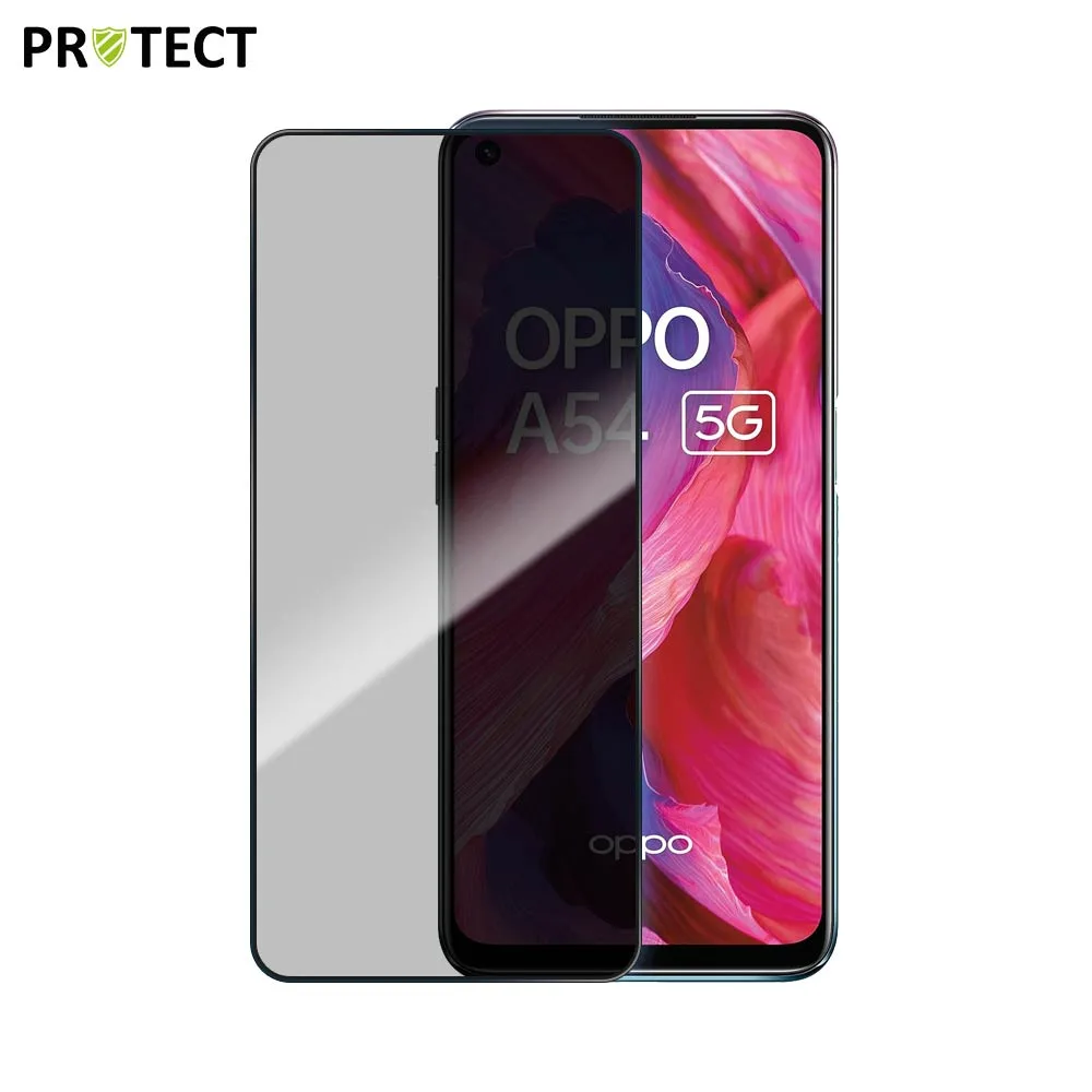 Verre Trempé PRIVACY PROTECT pour OPPO A54 5G Transparent