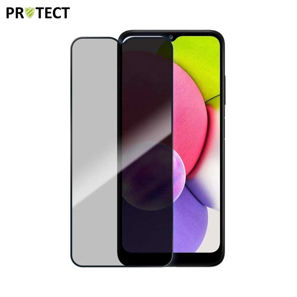 Verre Trempé PRIVACY PROTECT pour Samsung Galaxy A03s A037 & A03 A035F Transparent