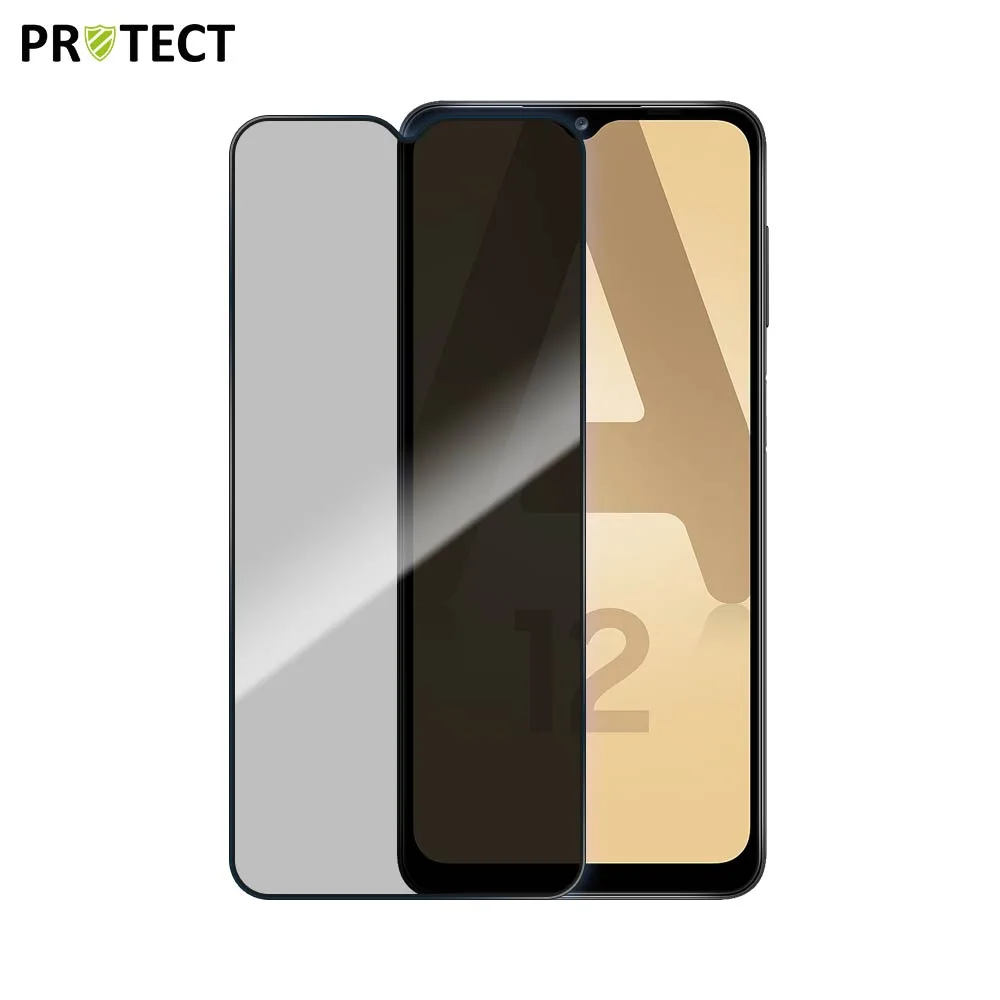 Verre Trempé PRIVACY PROTECT pour Samsung Galaxy A12 A125 & A12 Nacho A127 Transparent