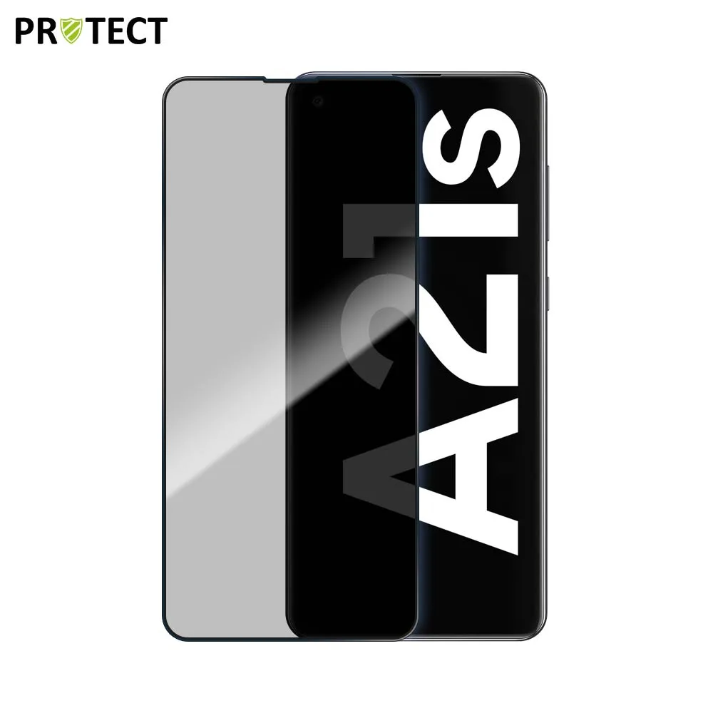 Verre Trempé PRIVACY PROTECT pour Samsung Galaxy A21S A217F Transparent