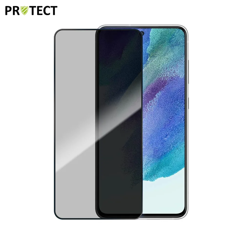 Verre Trempé PRIVACY PROTECT pour Samsung Galaxy S21 5G G991 Transparent