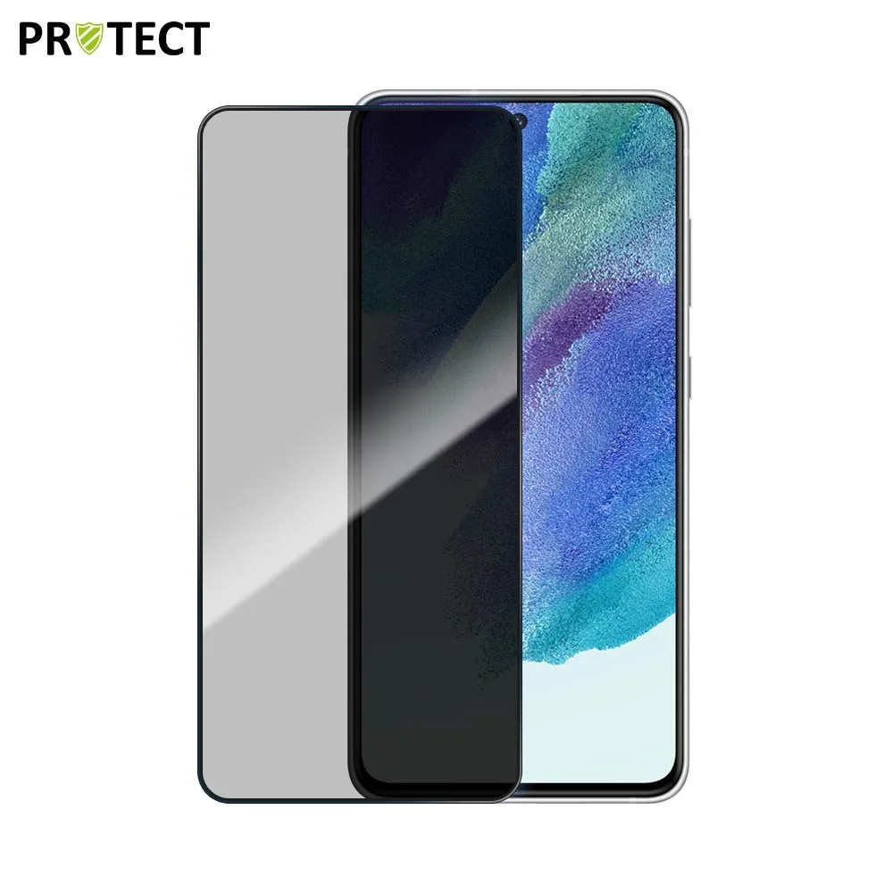 Verre Trempé PRIVACY PROTECT pour Samsung Galaxy S21 FE G990 Transparent