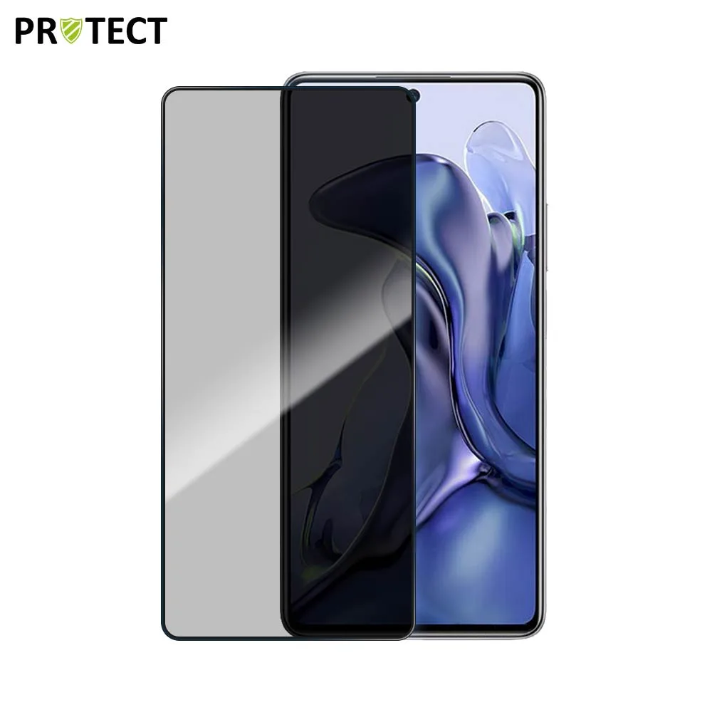 Verre Trempé PRIVACY PROTECT pour Xiaomi 11T Pro 5G Transparent